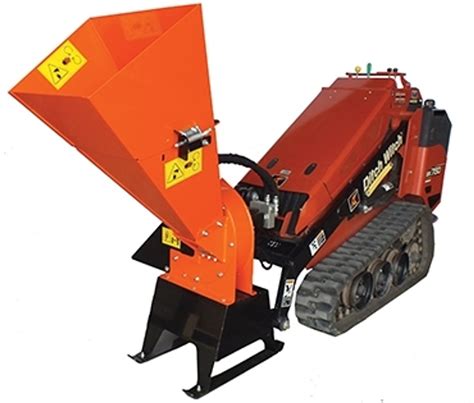 mini skid steer chipper